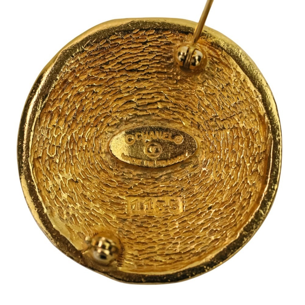 CHANEL Authentic Vintage Gold Brooch - Picture 10 of 16
